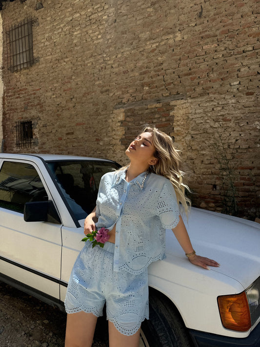 SET KEMISHE DHE PANTALLONA TE SHKURTER