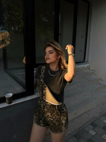 JUMPSUIT ME DIZENJO LEOPARD