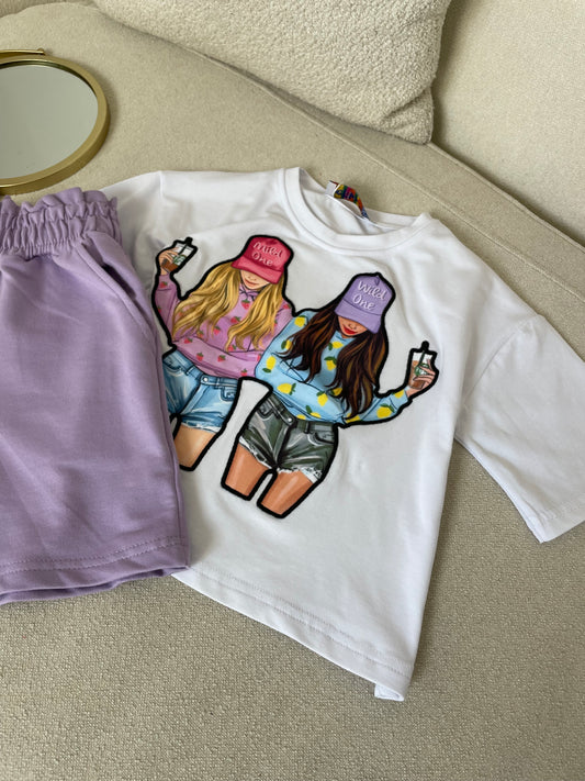 KOSTUM ME BLUZE DHE TUTA