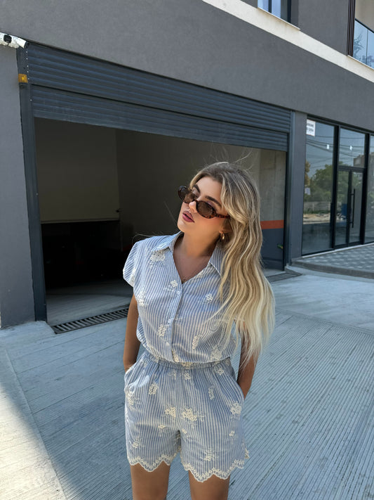 SET ME KEMISHE DHE PANTALLONA