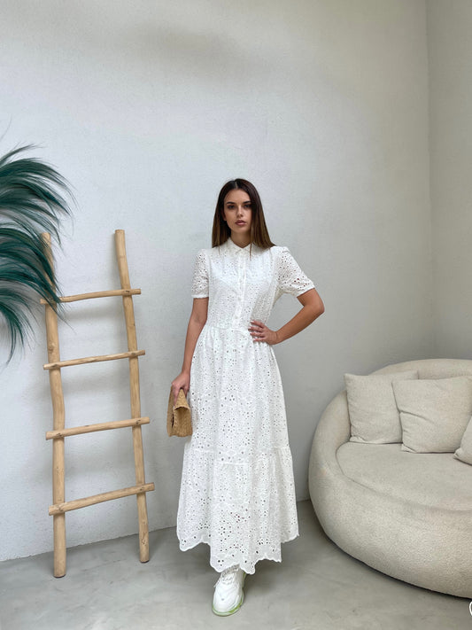 FUSTAN TRECEREKSH ME DANTELLE