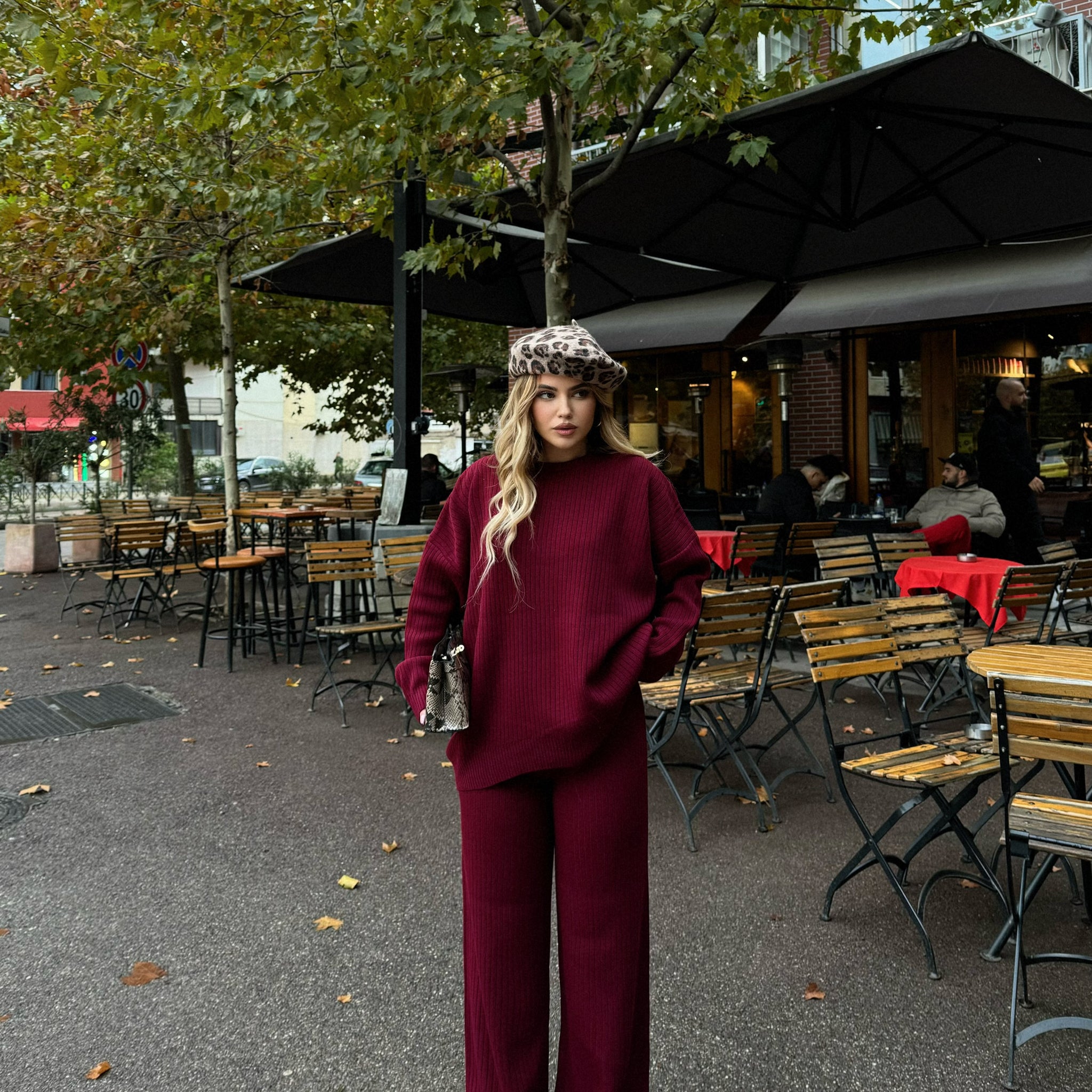 SET BURGUNDY