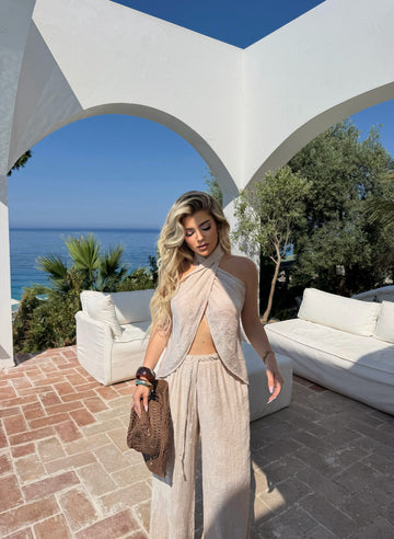 SET ME CROP DHE PANTALLONA
