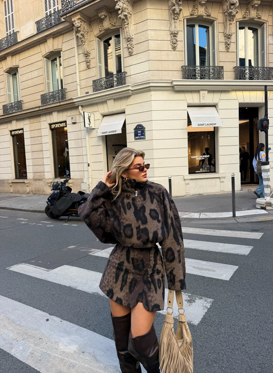 LEOPARD PRINT SET
