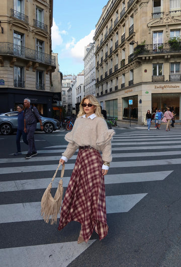 PLAID SKIRT