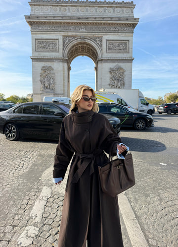 BELTED TRENCH COAT