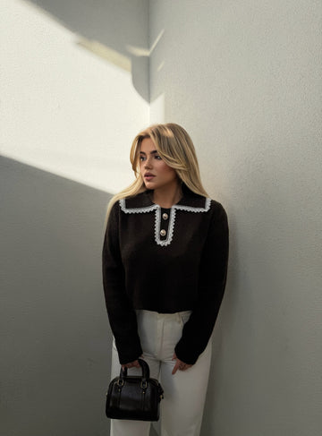 PULOVER ME DANTELLE TEK QAFA