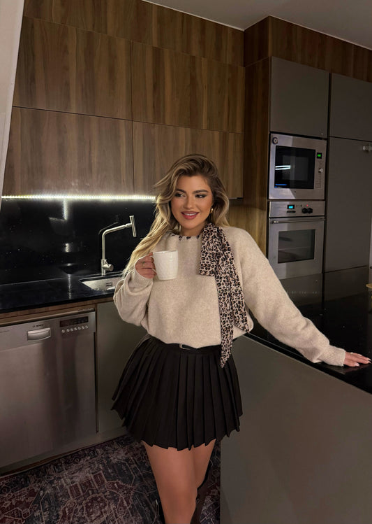 PULOVER ME FJONGO LEOPARD