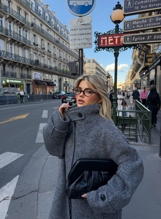 LONG GREY COAT