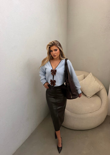 LEATHER SKIRT