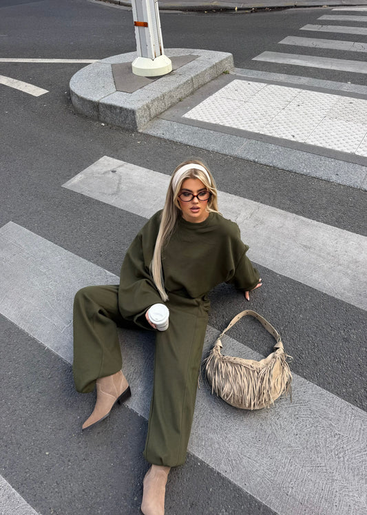 COZY & CHIC OLIVE GREEN SET