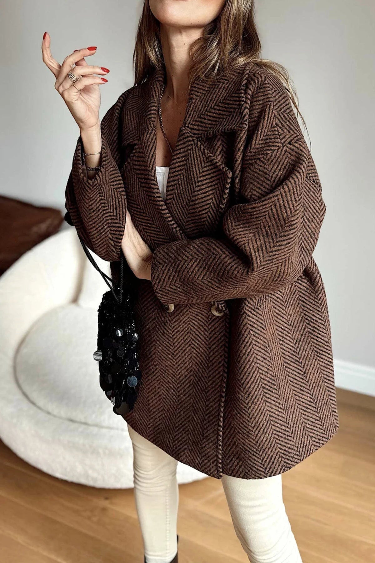 PALLTO OVERSIZE ME VIZA