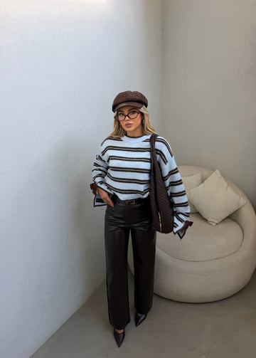 LEATHER TROUSERS