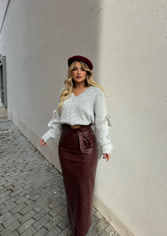 PULOVER ME FJONGO TEK KRAHET