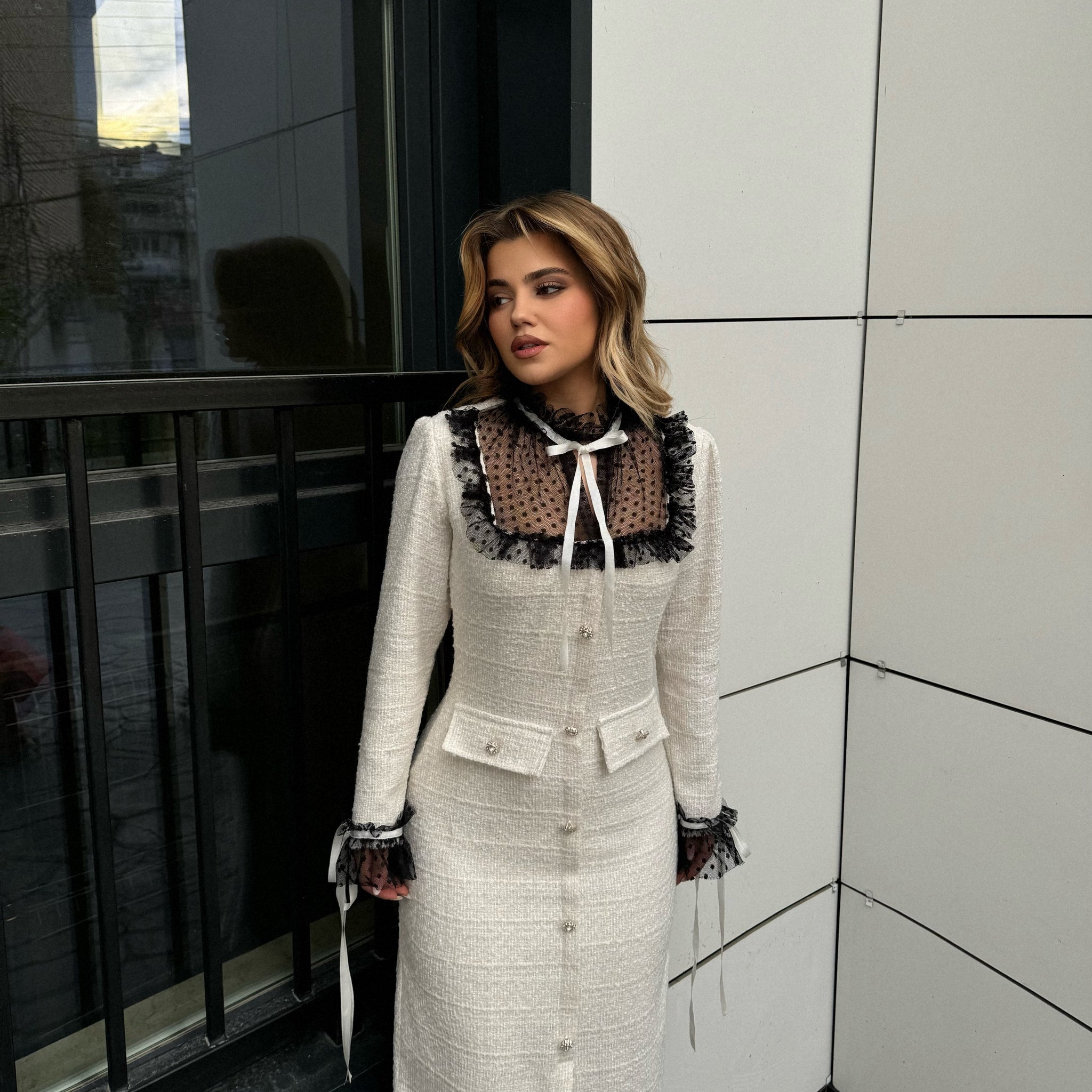 FUSTAN ME TYL TEK JAKA