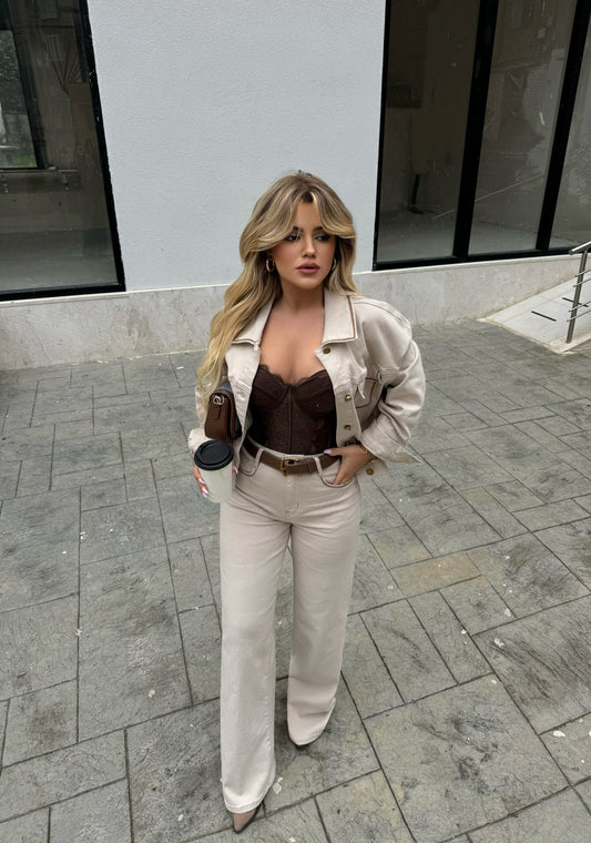 CROP NGJYRE KAFE