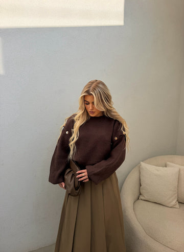 SWEATER WITH WIDE SLEEVES