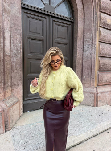 SOFT BUTTON-UP SWEATER