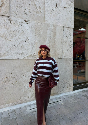 LEATHER SKIRT